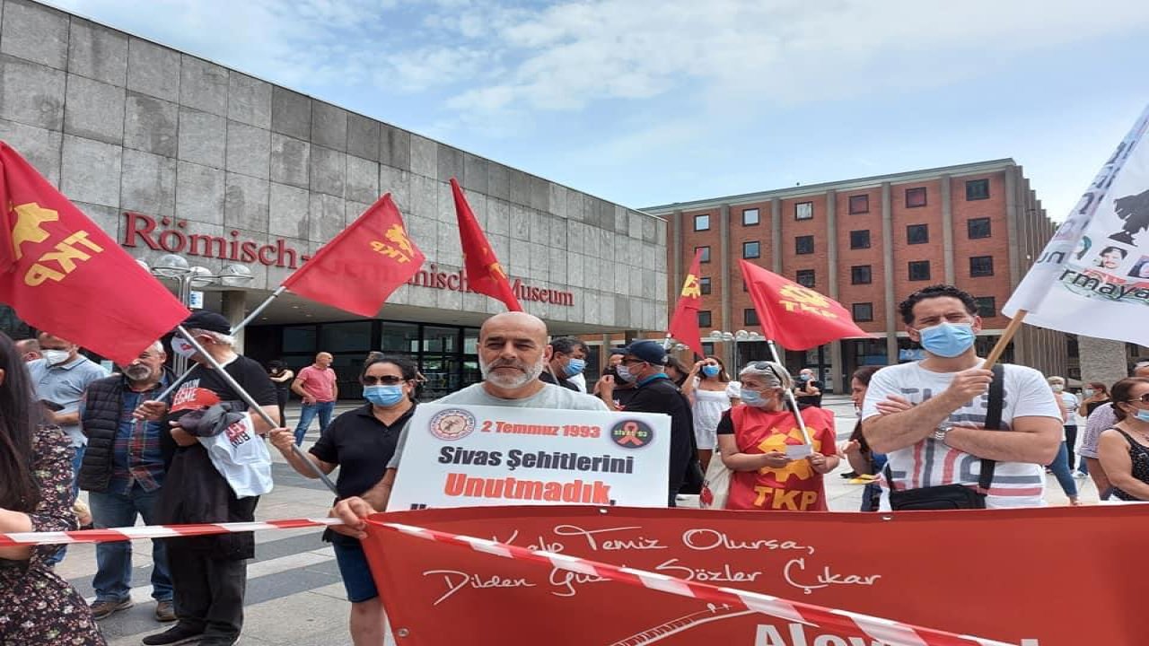 Madımak'ta katledilenler Köln’de anıldılar