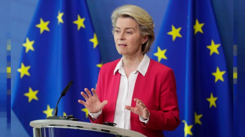 Avrupa Komisyonu Başkanı von der Leyen: AB, Kıbrıs'ta iki devletli çözümü asla kabul etmeyecek