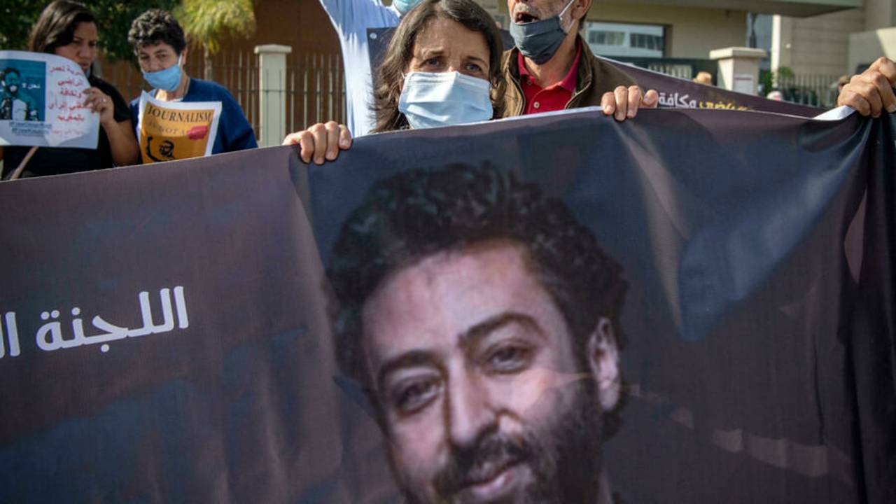 Açlık grevindeki Faslı gazeteci 5 yıl hapis cezasına çarptırıldı