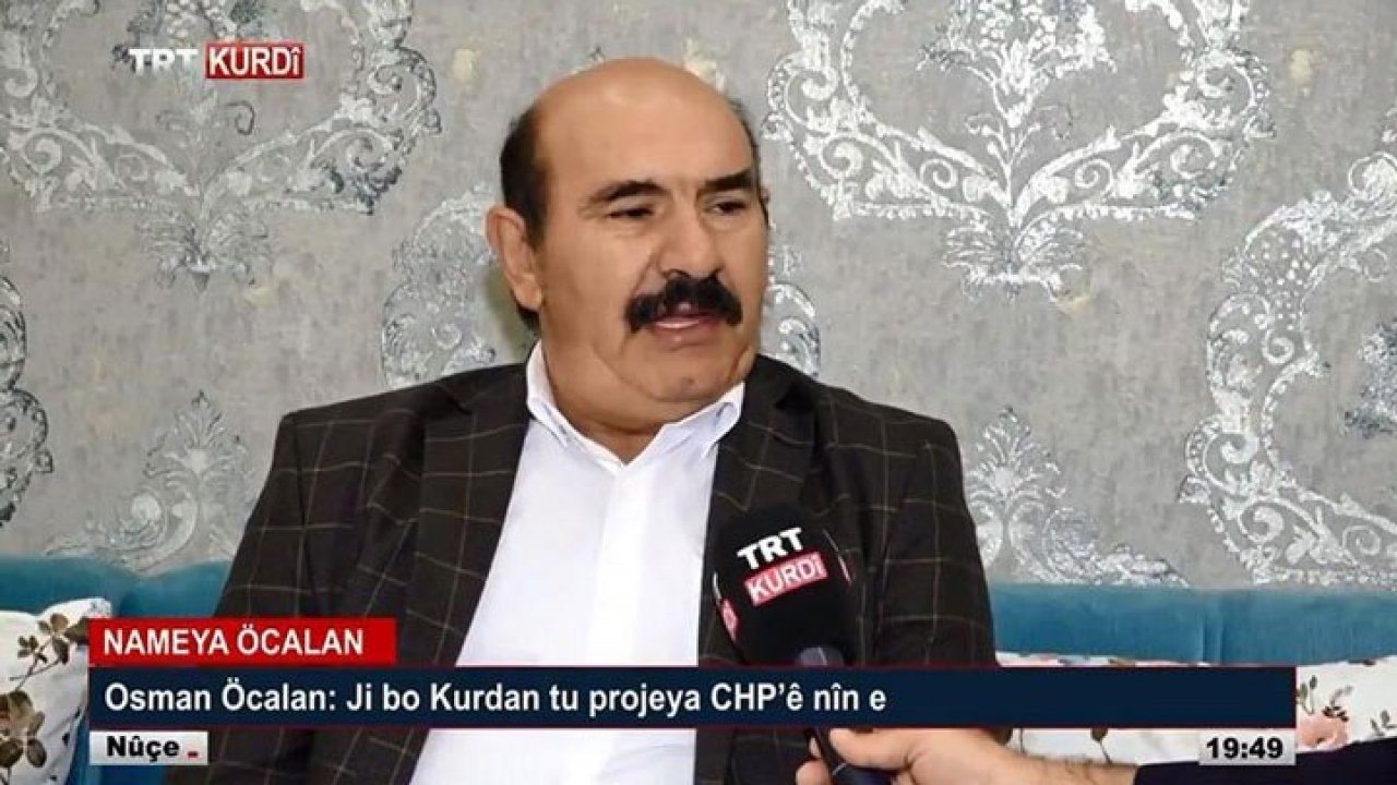 Osman Öcalan felç geçirdi