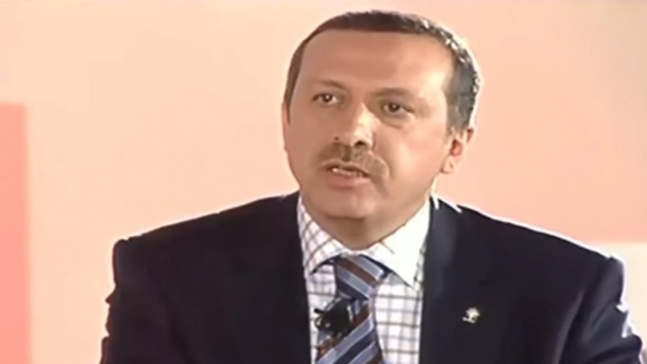 ARŞİV UNUTMAZ: Erdoğan'ın iktidara gelmeden önce televizyon programında yaptığı konuşma:
