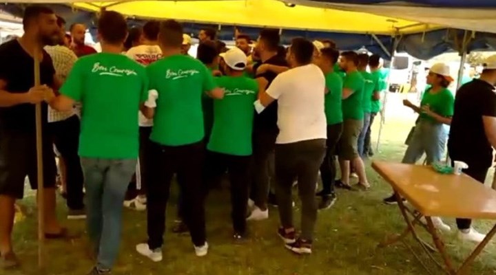 AKP Gençlik kolları Milas Afet Koordinasyon Merkezi’ne saldırdı