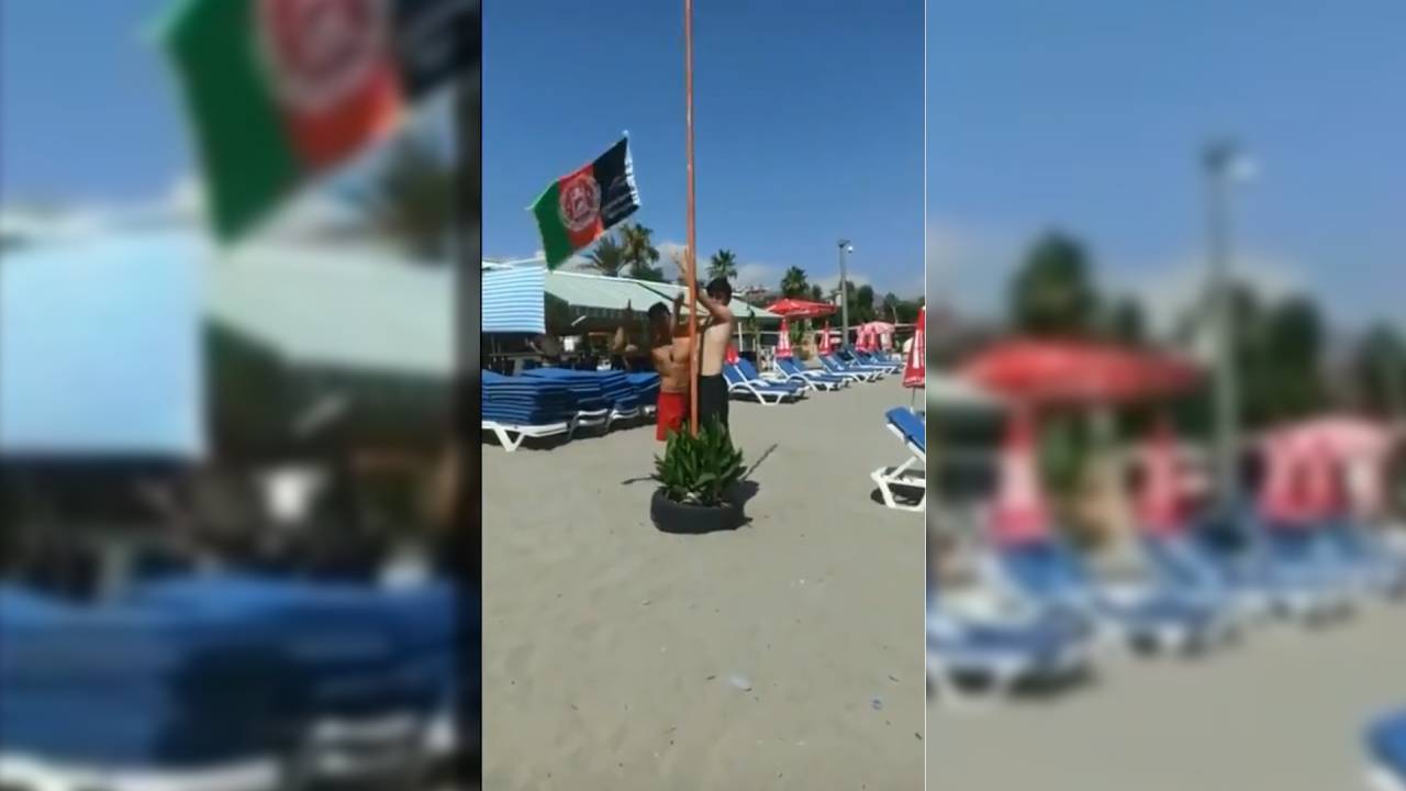 Antalya Valiliği'nden Afganistan bayrağı açıklaması