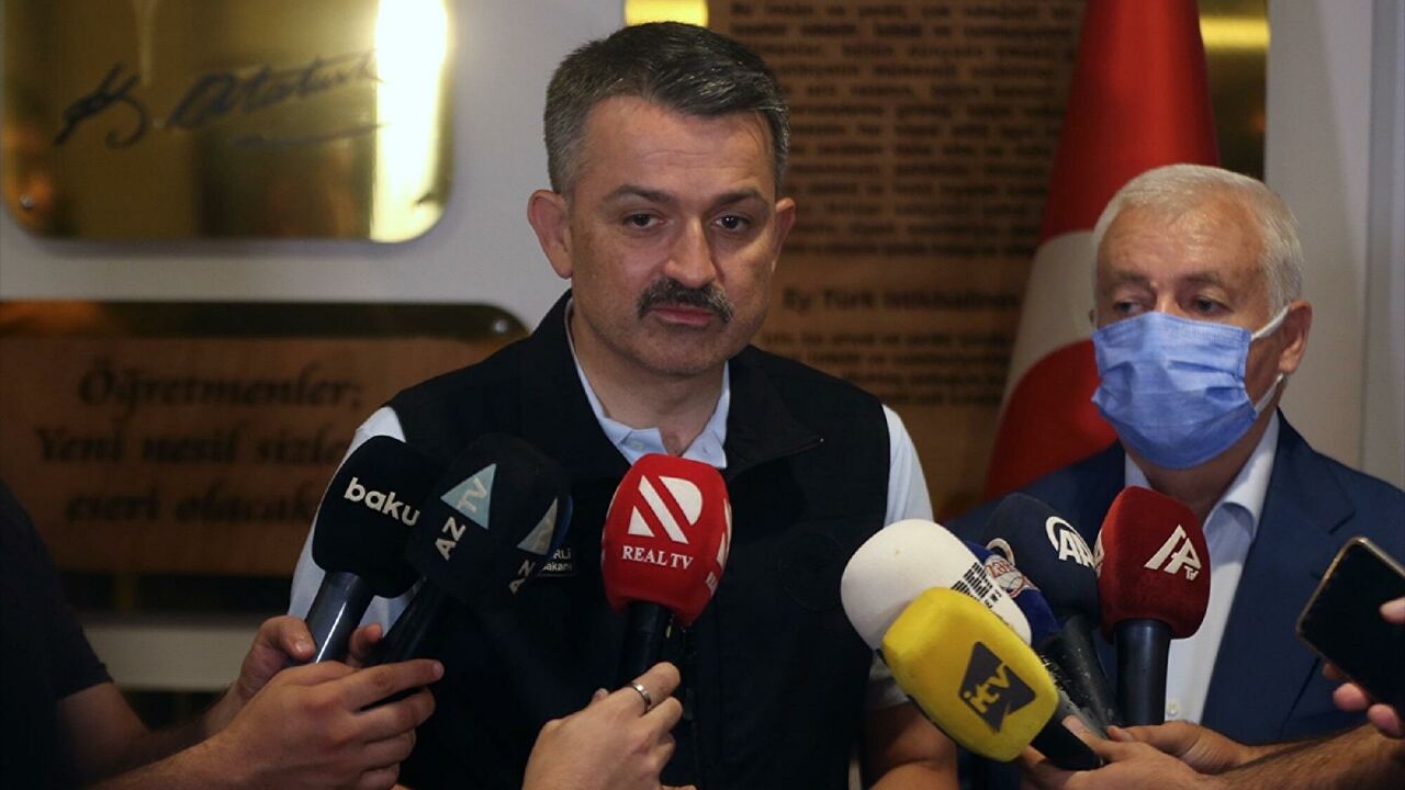 Bakan Pakdemirli: Bucak yangınıyla ilgili 6 kişi gözaltında
