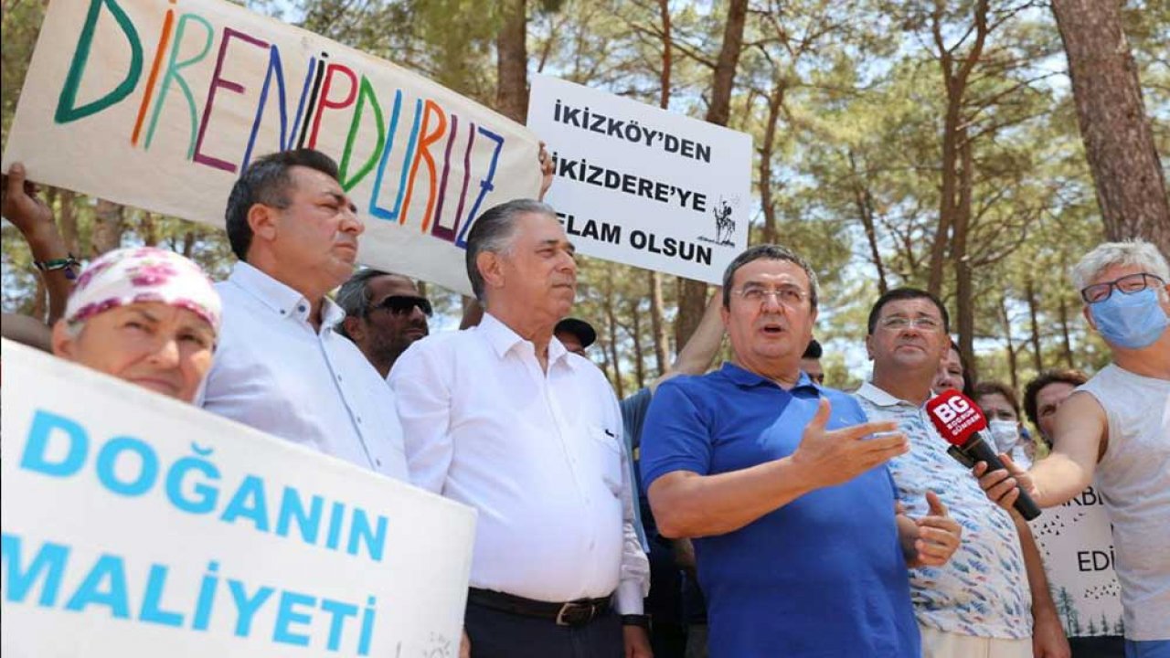 Akbelen Dayanışması’na Kıyı Ege Desteği