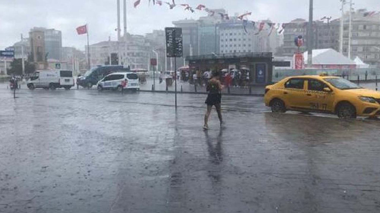 İstanbul’da yağmur
