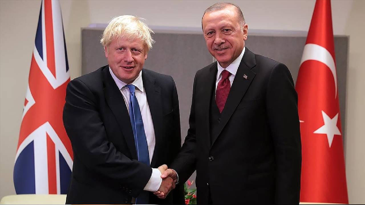 Cumhurbaşkanı Erdoğan ve İngiltere Başbakanı Johnson Afganistan meselesini görüştü