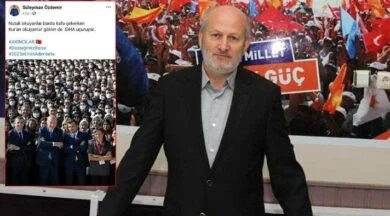 AKP’li başkandan büyük tepki çeken ‘Nutuk’ paylaşımı