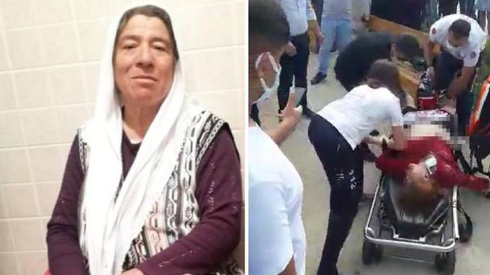 Hastane bahçesinde fenalaşan Güllü Gülfidan’a müdahale edilmediği, dakikalarca ambulans beklendiği iddia edilm