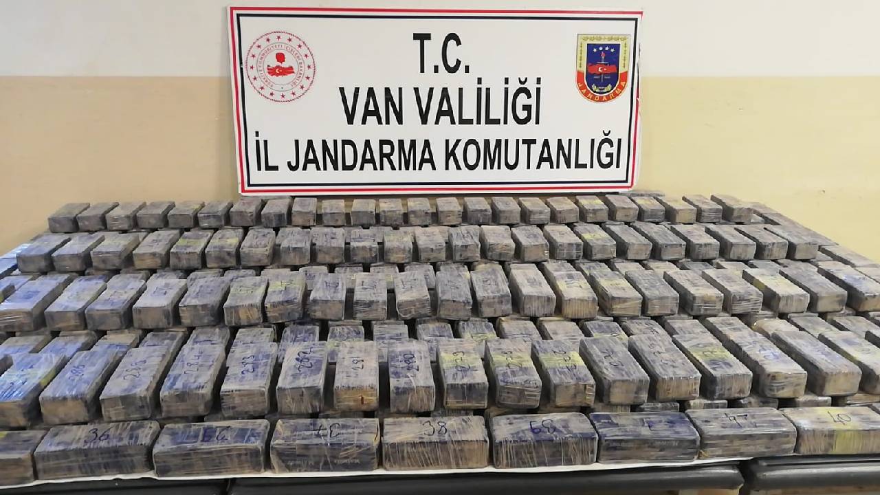 Van'da 149 kilo eroin ele geçirildi