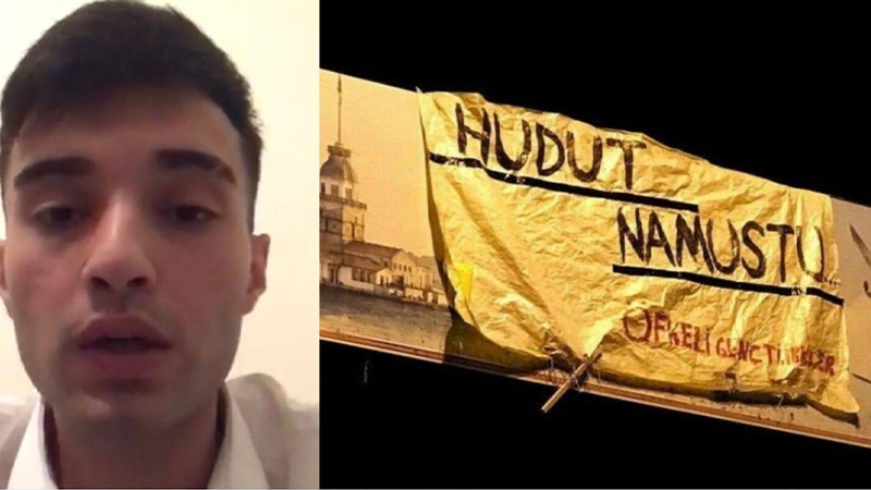 Barış Pehlivan: 'Hudut Namustu' pankartını asan gençlerden olan Ahmet Çakmak’ın avukatları da tehdit ediliyor