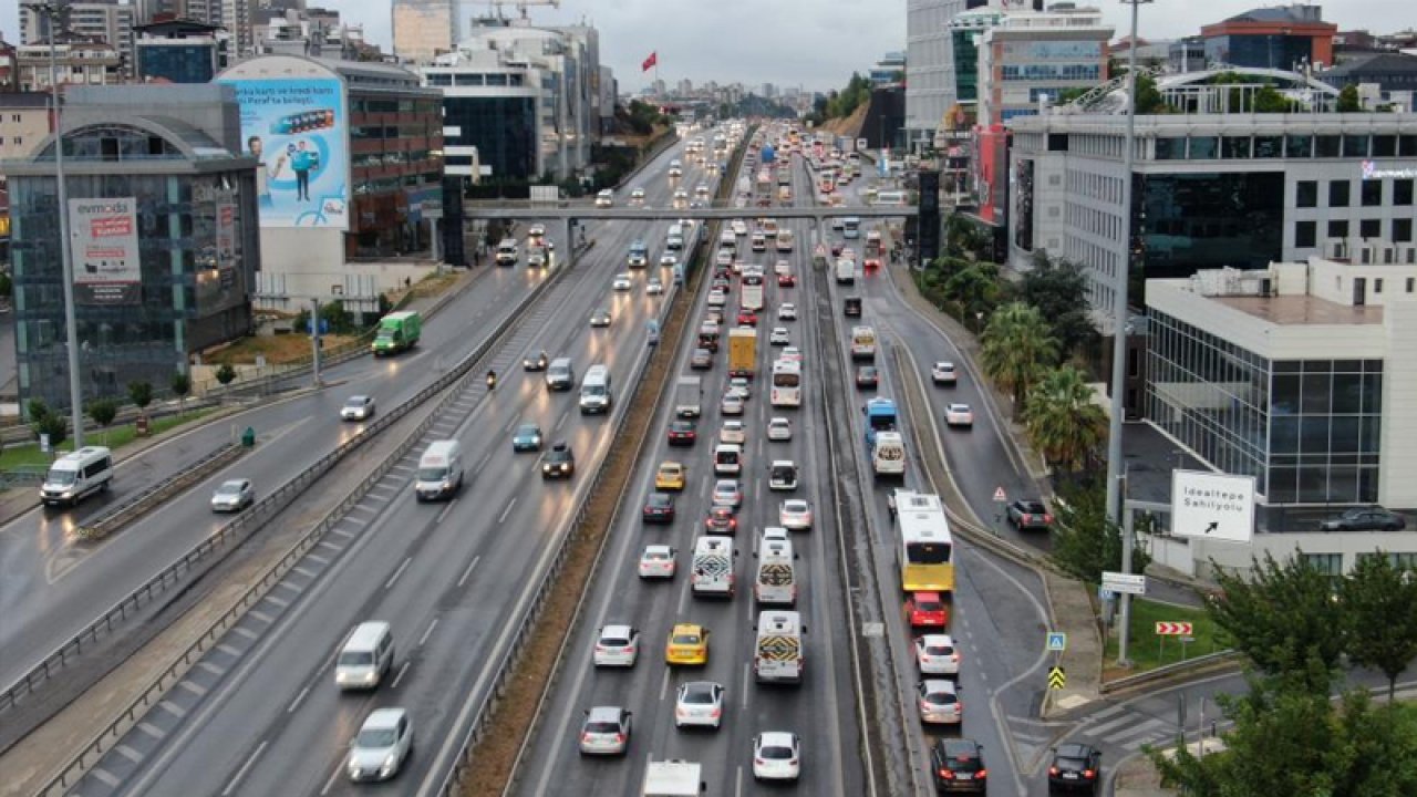 İstanbul’da trafik yoğunluğu yüzde 60’ı geçti
