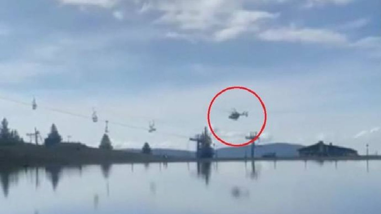 Fransa’da helikopter düştü!