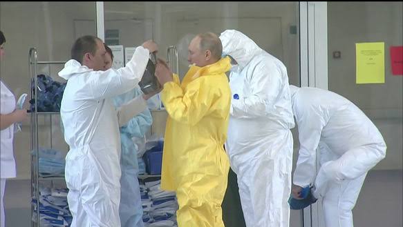 Putin koronavirüs karantinasına girdi