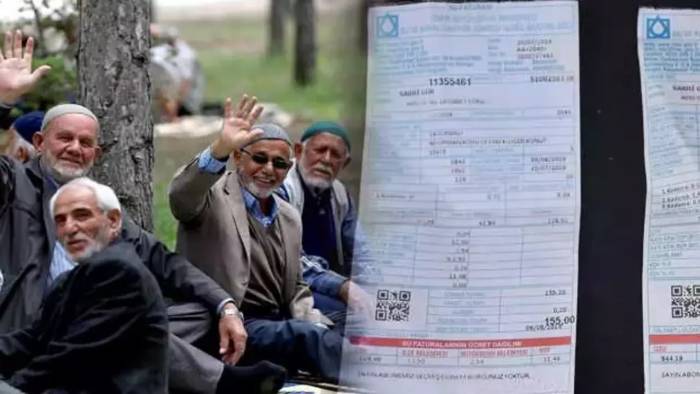 Emeklilere Müjde! Bu Fatura Yıl Sonuna Kadar Ödenmeyecek