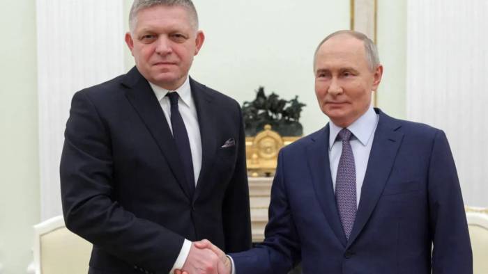 Putin, Slovakya Başbakanı Fico’yu Kremlin’de Ağırladı