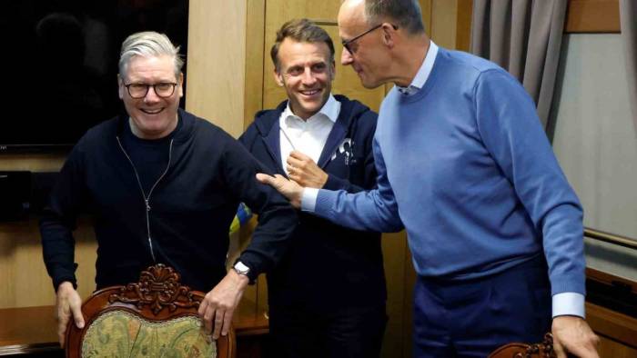 İngiltere, Fransa, Almanya ve Polonya Liderleri, Kiev’de Ateşkes Çağrısı Yaptı