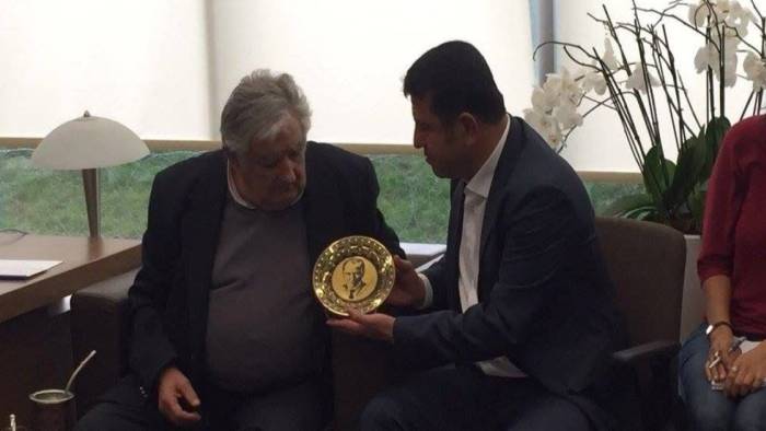 Mujica'nın Türkiye Ziyaretinden Kareler: İmamoğlu da Karşılama Ekibindeydi!
