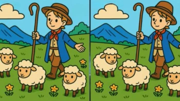 Sadece Dâhiler Fark Edebiliyor! Bu İki Resim Arasındaki 3 Farkı 10 Saniyede Bulabilir misin?