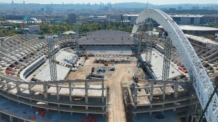 Ankara’da yeni 19 Mayıs Stadı yükseliyor: Kapasite 51 bine çıkıyor