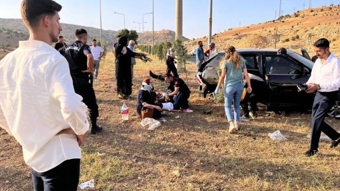 Mardin'de Korkunç Kaza! Yaralılar Hastaneye Kaldırıldı