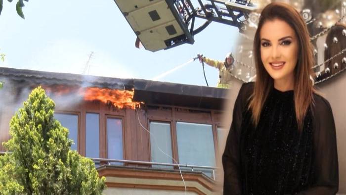 Halk TV Sunucusu Sinem Fıstıkoğlu’nun Evinde Yangın Çıktı!