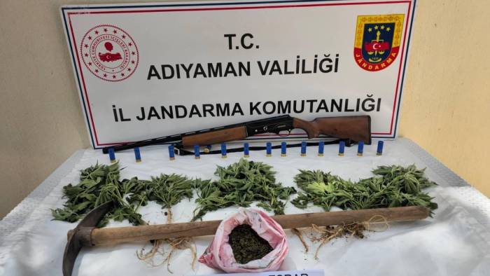 Adıyaman’da jandarmadan uyuşturucuya ağır darbe