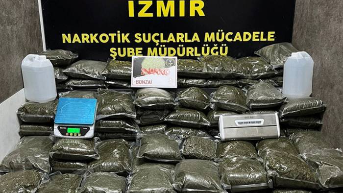 İzmir'de 126 Kilogram 