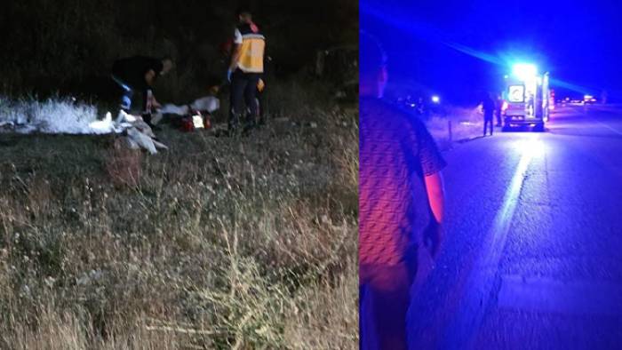 Elazığ'da trafik kazası: Otomobil devrildi, 2 ölü 2 yaralı