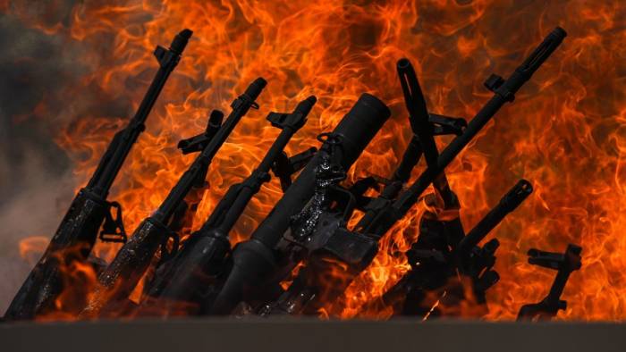 PKK Silah Yaktı, İnceleme Yapılmadan Tören Sonlandırıldı