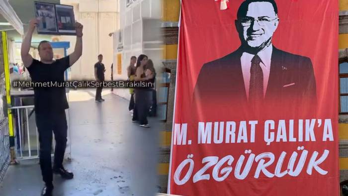 Mehmet Murat Çalık 18 kilo verdi, serbest bırakılması için eylem büyüyor