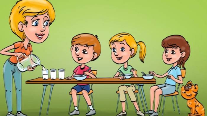 Gerçek Dahilere Özel! Aile Kahvaltısındaki Mantık Hatasını 15 Saniyede Bulabilir misin?