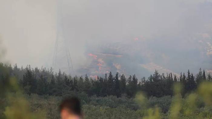 Bursa'daki Yangın Kontrol Altına Alındı