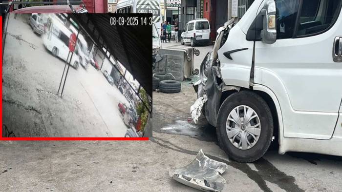 Kütahya’da iki okul servisi çarpıştı: Yaralılar var!