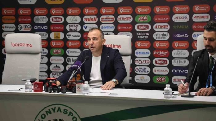 Konyaspor Teknik Direktörü Recep Uçar: 