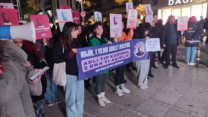Rojin İçin Adalet! Kadıköy’de Kadınlar DNA Skandalını Protesto Etti