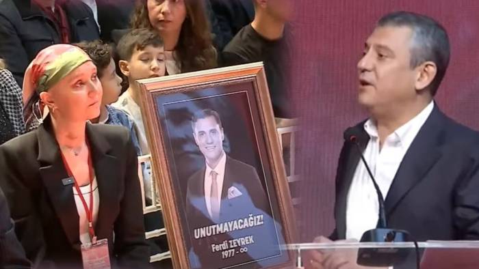 Özgür Özel, Hayatını Kaybeden Ferdi Zeyrek'i Anarken Sesi Titredi