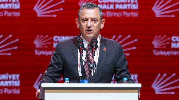 CHP Genel Başkanı Özel: 