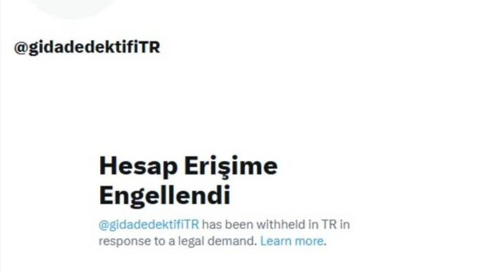 On binlerce takipçisi vardı: Gıda Dedektifi hesabına erişim engeli getirildi!