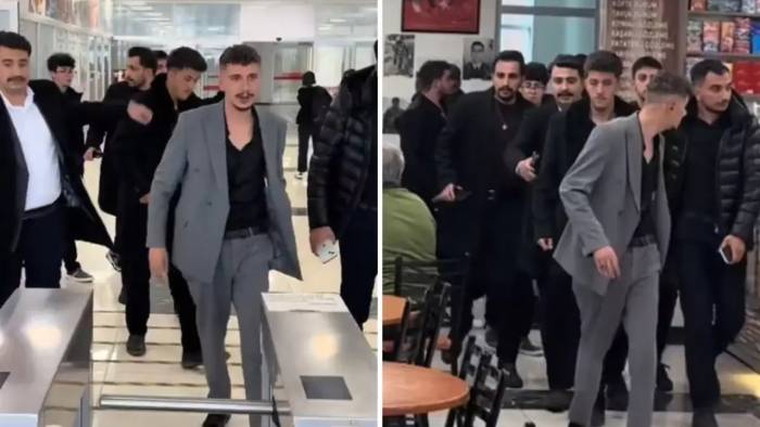 Erzurum’da Ülkücü Gençlerin Fakültedeki Yürüyüş Videosu Gündemi Salladı!