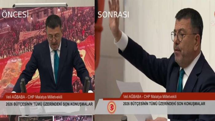 Meclis’te Tartışma Yaratan Müdahale! “Özgür Gelecek” Pankartı Kadrajdan Çıkarıldı!