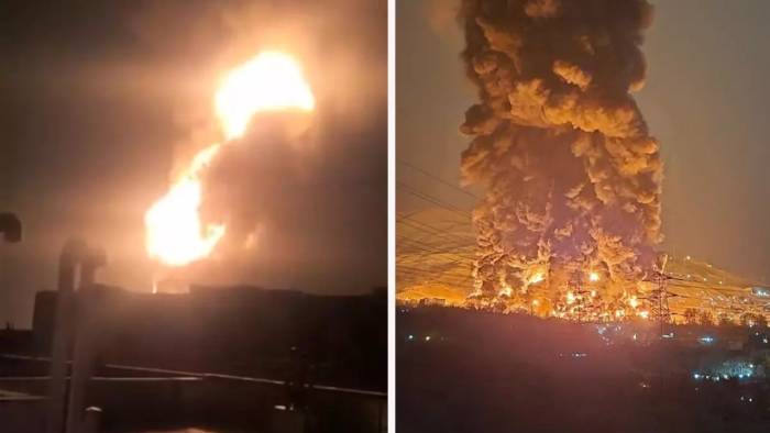 Tahran Yeniden Hedefte: Petrol Tesislerine Füze Yağdı!