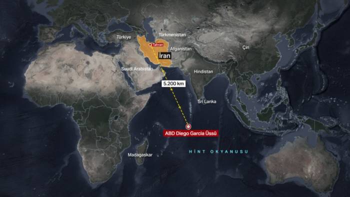 İngiltere’den Kritik Açıklama: İran, Diego Garcia Üssünü Füze Yağmuruna Tuttu!