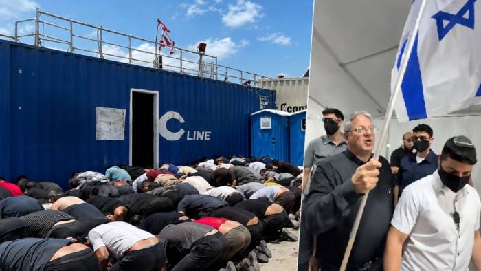 İsrail’den Sumud Filosu Aktivistlerine Yönelik İnsanlık Dışı Muamele Görüntüleri!