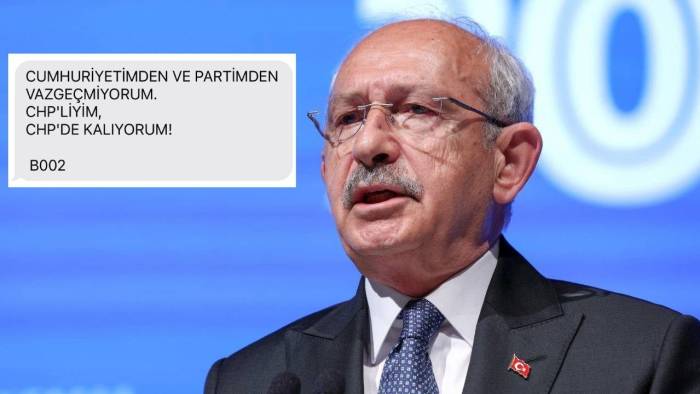 CHP'de istifa dalgasına karşı SMS hamlesi! 
