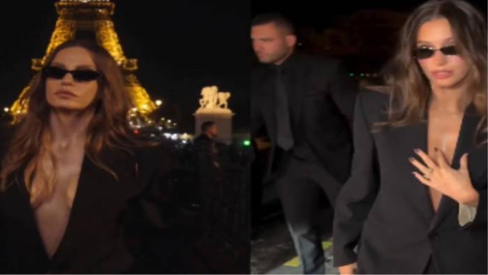 Serenay Sarıkaya ile Hailey Bieber Paris'te pişti oldu: Aynı kombini seçtiler!