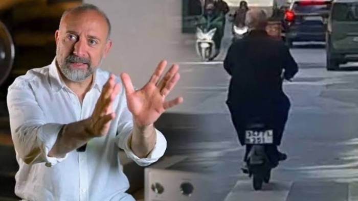 Muhteşem Yüzyıl’ın Kanuni’si Halit Ergenç Trafiğe Çözümü Buldu! Gören Telefonuna Sarıldı!