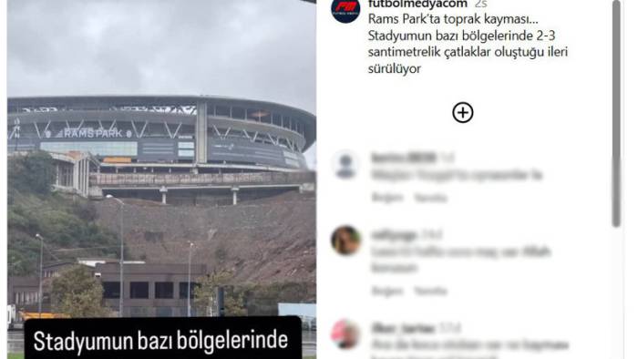 Sel Galatasaray'ın stadını da vurdu: Ünlü futbol sitesi RAMS Park'la ilgili iddiayı duyurdu!